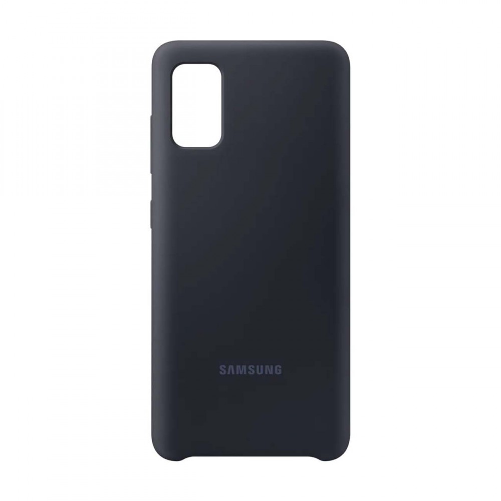 Чехол Samsung Silicone Cover A41 черный (EF-PA415TBEGRU)