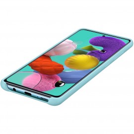 Чехол Samsung Silicone Cover для A51, Blue