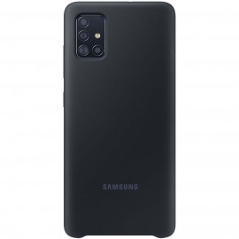 Чехол Samsung Silicone Cover для A51, Black