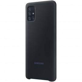 Чехол Samsung Silicone Cover для A51, Black