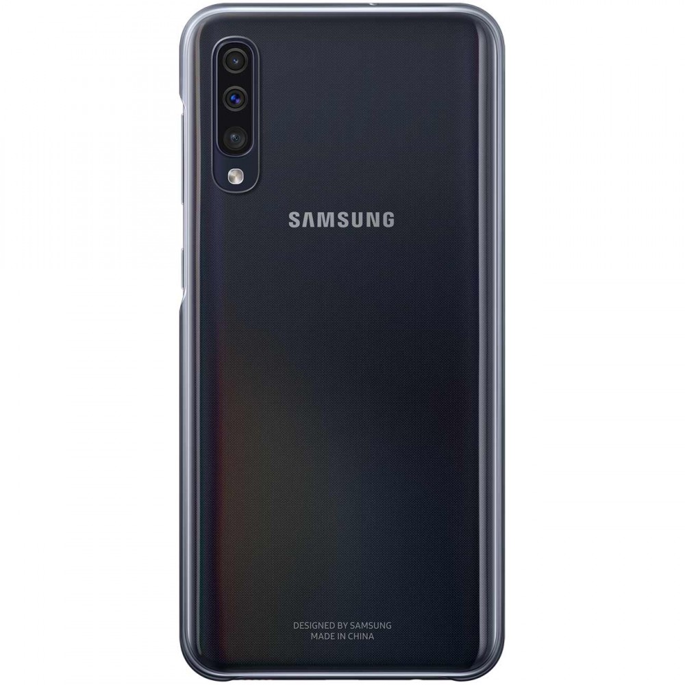 Чехол Samsung Gradation Cover д/Galaxy A50 black