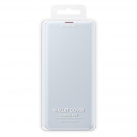 Чехол Samsung Wallet Cover для A20, White