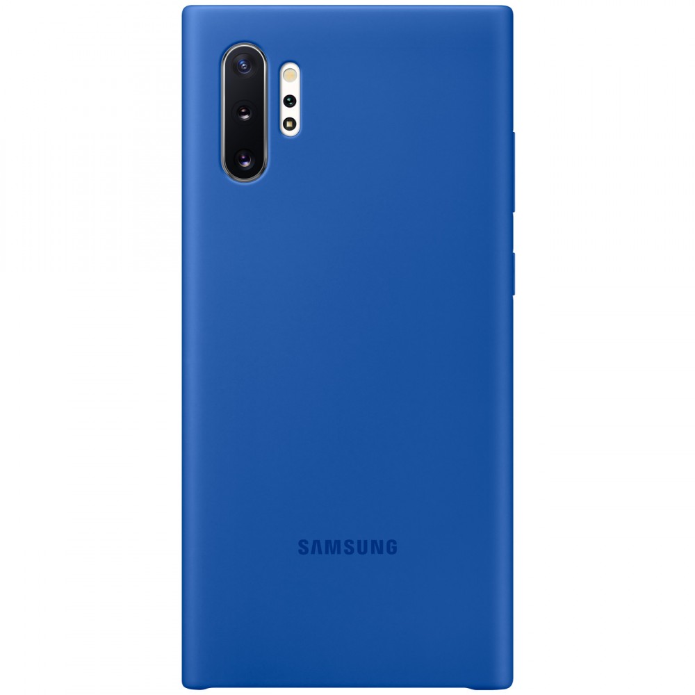 Чехол Samsung Silicone Cover для Note 10+, Blue