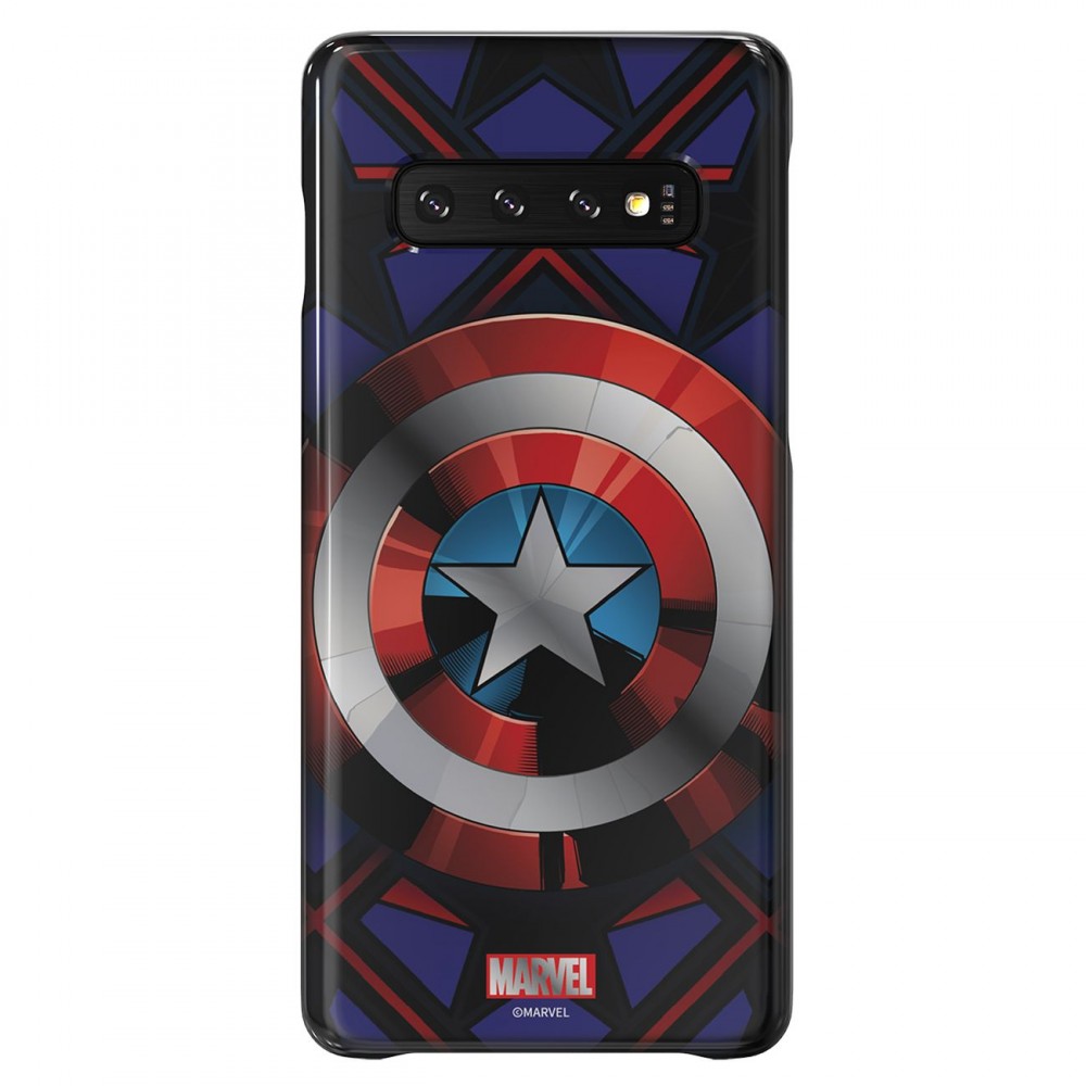 Чехол Samsung Captain America для Galaxy S10, Blue