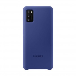 Чехол Samsung Silicone Cover A41 синий (EF-PA415TLEGRU)