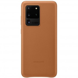 Чехол Samsung Leather Cover для Galaxy S20 Ultra, Brown