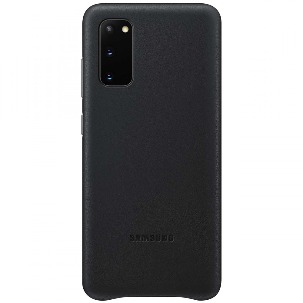 Чехол Samsung Leather Cover для Galaxy S20, Black