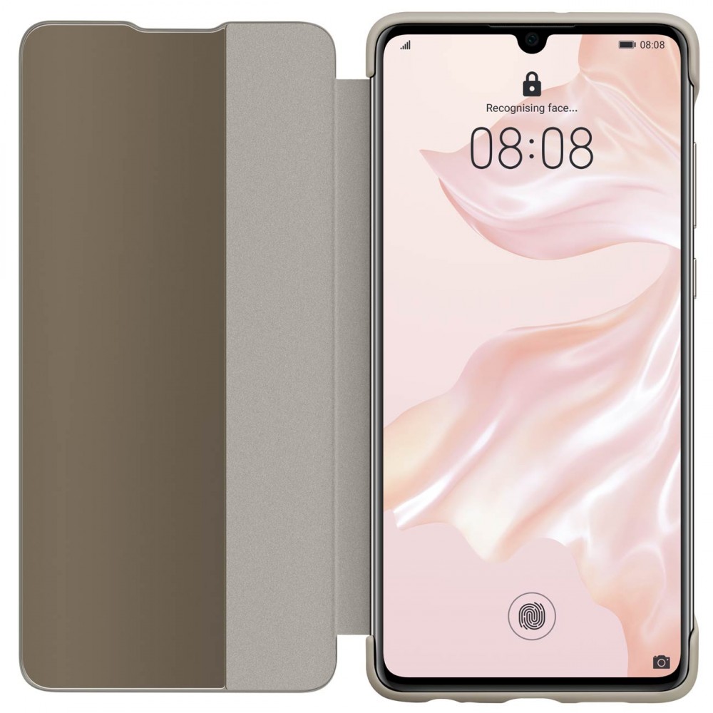 Чехол HUAWEI SmartView Flip Cover для P30, Khaki - купить по выгодной  стоимости с доставкой по Москве из интернет-магазина Lostelecom