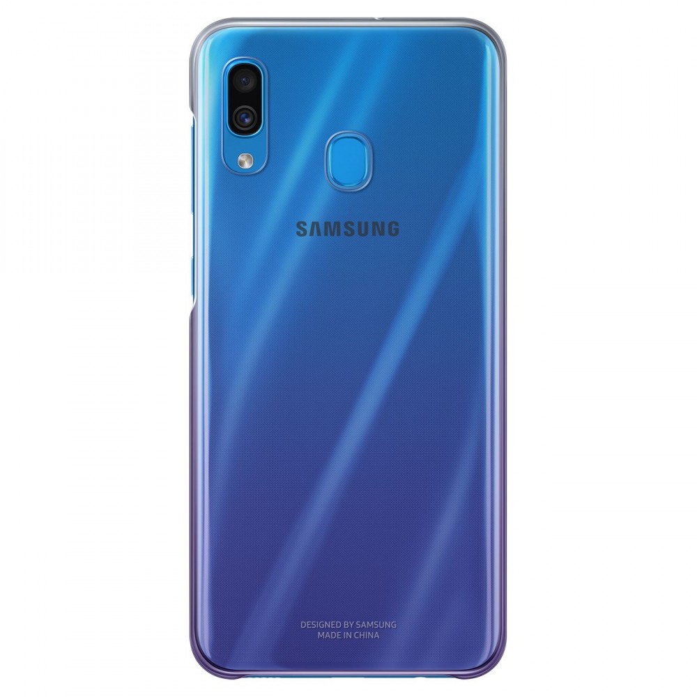 Чехол Samsung Gradation Cover для A30, Violet