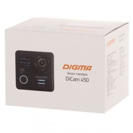 Видеокамера экшн Digma DiCam 450 Black