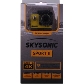 Видеокамера экшн Skysonic Sport AT-Q3 Yellow/Black