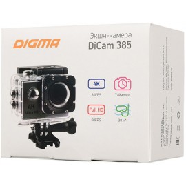 Видеокамера экшн Digma DICAM 385 (Grey)