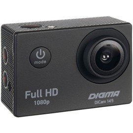 Видеокамера экшн Digma DICAM 145 (Black)