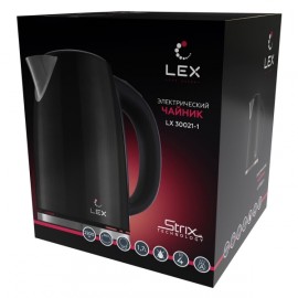 Электрочайник LEX LX 30017-1 Black