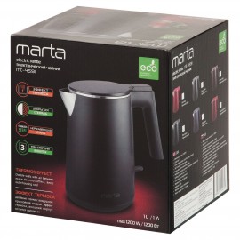 Электрочайник Marta MT-4591 black pearl