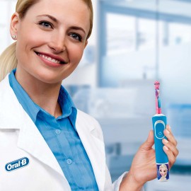 Электрическая зубная щетка Braun Oral-B Vitality D100.433.2K Frozen