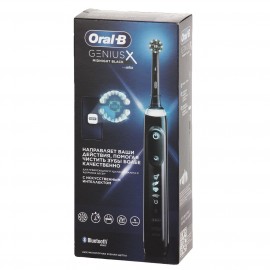 Электрическая зубная щетка Braun ORAL-B Genius X D706.513.6 Midnight Black