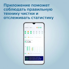 Электрическая зубная щетка Philips Sonicare ExpertClean HX9631/16 с приложением