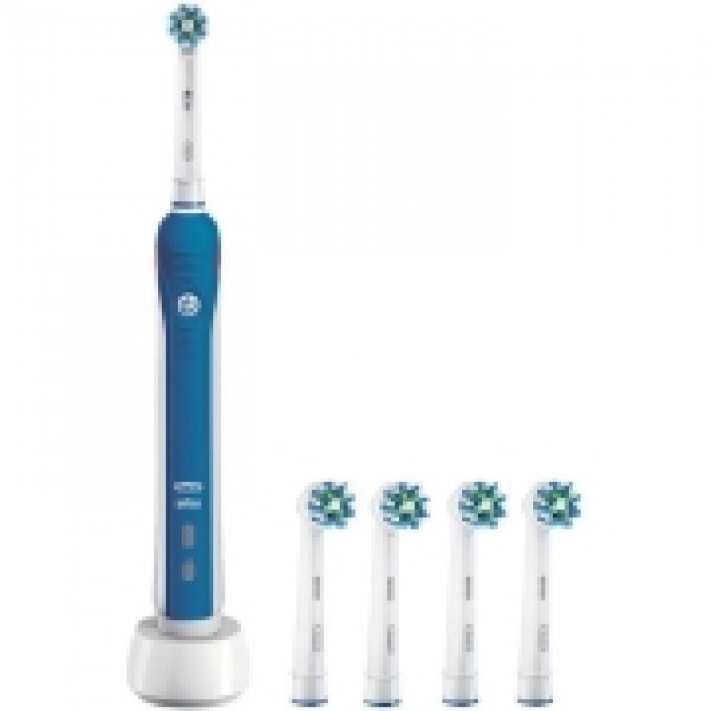 Электрическая зубная щетка Braun Oral-B Pro 2400/D501.513.2+EB50 CrossAction