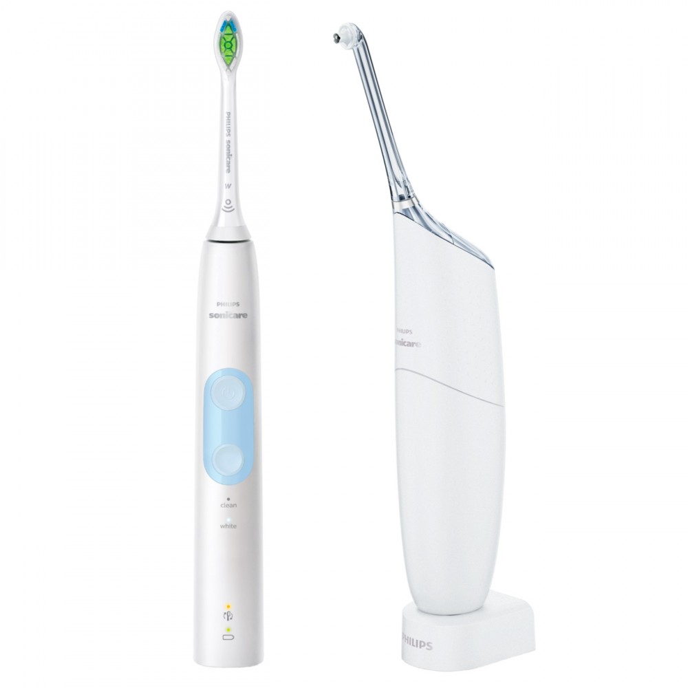 Электрическая зубная щетка + компактный ирригатор Philips Sonicare HX8424/30