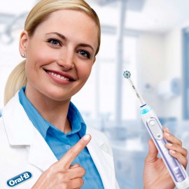 Электрическая зубная щетка Braun Oral-B Genius 10000N/D701.545.6XC Orchid