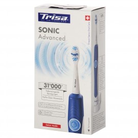 Электрическая зубная щетка Trisa Sonic Advanced 679186-Blue