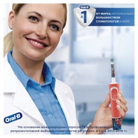 Детская электрическая зубная щетка Braun Oral-B Vitality D100.423.2K Spider-Man