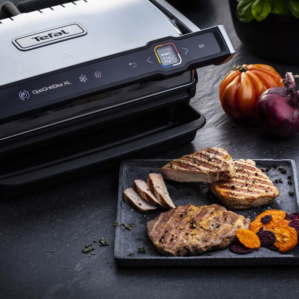 Tefal optigrill elite xl gc760d30. Электрогриль Tefal Optigrill Elite XL. Tefal Optigrill XL 760d30. Гриль Tefal Optigrill Elite XL gc760d30 сменные панели.