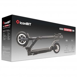 Электрический самокат iconBIT Kick Scooter C80 Black (IK-2003K)