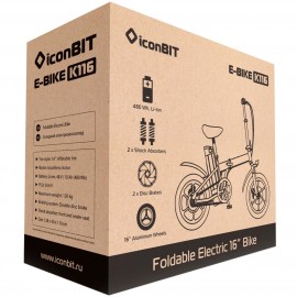 Электрический велосипед iconBIT E-BIKE K116 (XLR3034)