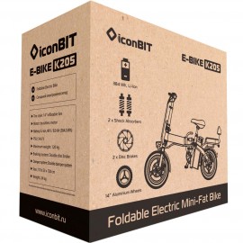 Электрический велосипед iconBIT E-BIKE K205 (XLR3036)