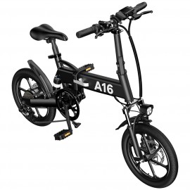 Электрический велосипед ADO A16 Black