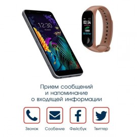 Фитнес трекер BandRate Smart BRSM333PLBBR