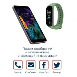 Фитнес трекер BandRate Smart BRSM333PLBGN