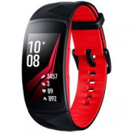 Фитнес-браслет Samsung Gear Fit2 Pro Black/Red,размер S (SM-R365NZRNSER)