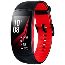 Фитнес-браслет Samsung Gear Fit2 Pro Black/Red,размер S (SM-R365NZRNSER) 