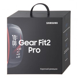 Фитнес-браслет Samsung Gear Fit2 Pro Black/Red,размер S (SM-R365NZRNSER)