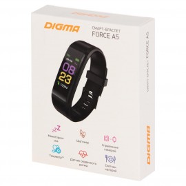 Смарт-браслет Digma Force A5 TFT Black (A5B)