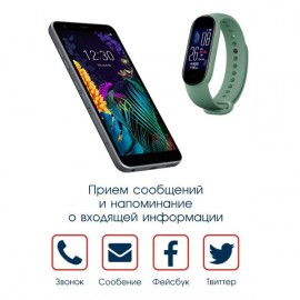 Фитнес трекер BandRate Smart BRSM555BG