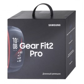 Фитнес-браслет Samsung Gear Fit2 Pro Black/Red,размер L (SM-R365NZRASER)