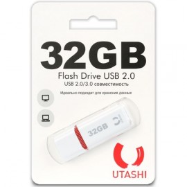 Флеш-диск Utashi 32GB Haya White (UT32GBHYW) 