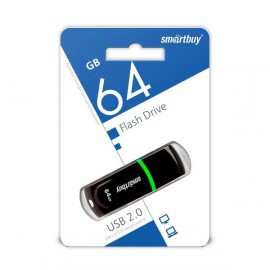 Флеш-диск Smartbuy 64GB Paean Black (SB64GBPN-K)