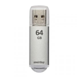 Флеш-диск Smartbuy 64GB V-Cut Silver (SB64GBVC-S)