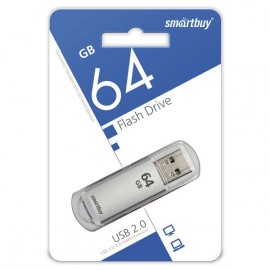 Флеш-диск Smartbuy 64GB V-Cut Silver (SB64GBVC-S)