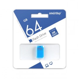 Флеш-диск Smartbuy 64GB ART Blue (SB64GBAB-3)