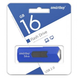 Флеш-диск Smartbuy 16GB STREAM Blue (SB16GBST-B)