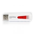 Флеш-диск Smartbuy 16GB IRON White/Red (SB16GBIR-W3)