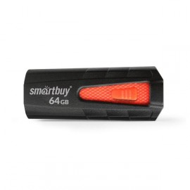 Флеш-диск Smartbuy 64GB IRON Black/Red (SB64GBIR-B3) 