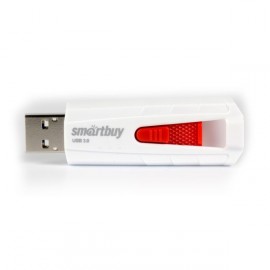 Флеш-диск Smartbuy 16GB IRON White/Red (SB16GBIR-W3) 