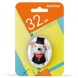 Флеш-диск Smartbuy 32GB Wild series Мышка (SB32GBMouseW)